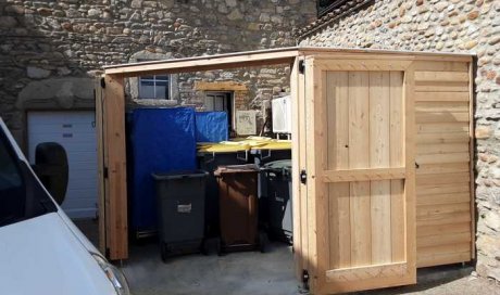 Création d'une cabane de jardin en bois à Chaponost et sa région. HL CONCEPT