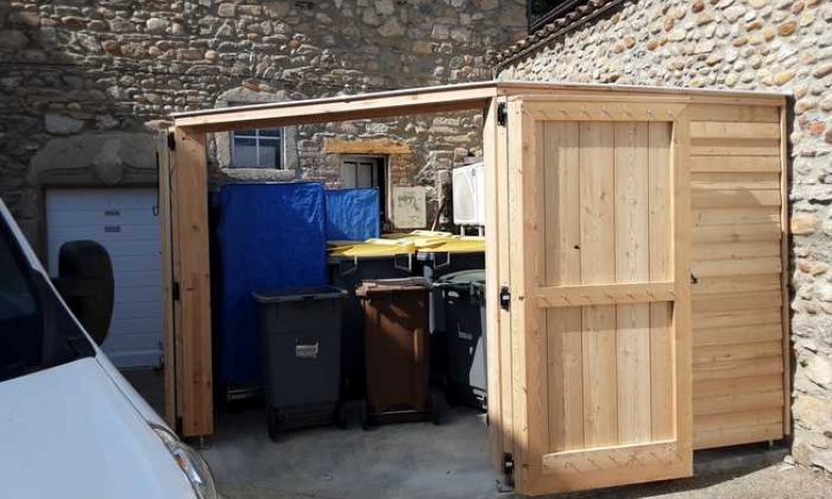 Création d'une cabane de jardin en bois à Chaponost et sa région. HL CONCEPT